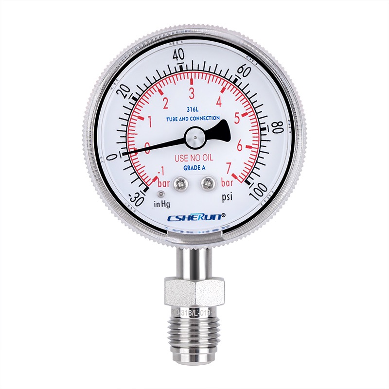 VCR 1/4 ذكر وجه دوار